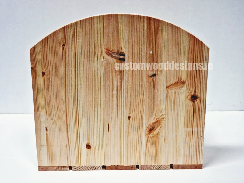 Natural Pine Crate-Style countertop Display - CWDdisplays