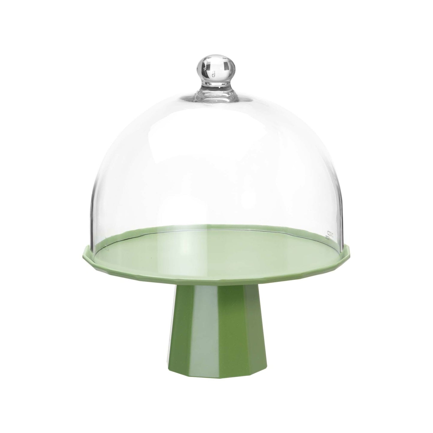 Green Metropolis fruit stand by Fine Dine, 300mm platter with a sleek, modern design perfect for serving fresh fruit.