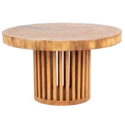 Moher Round Low Display Table – Oval Nature Arcade Live Edge Round Oak Coffee Table, solid oak low display table
