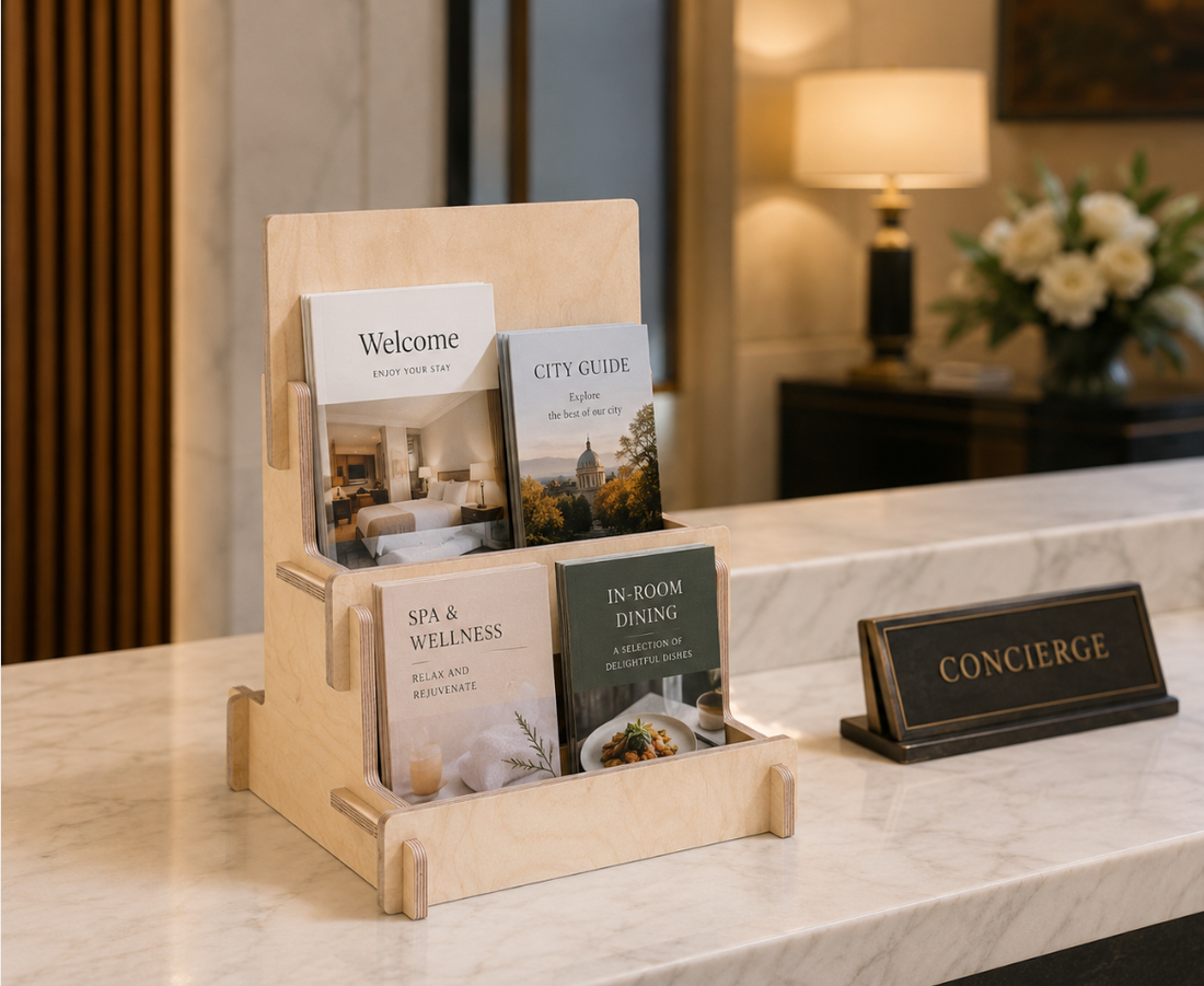 One System, Every Counter: How Slot-Together Joinery Scales From a Countertop Stand to a Full Floor Unit