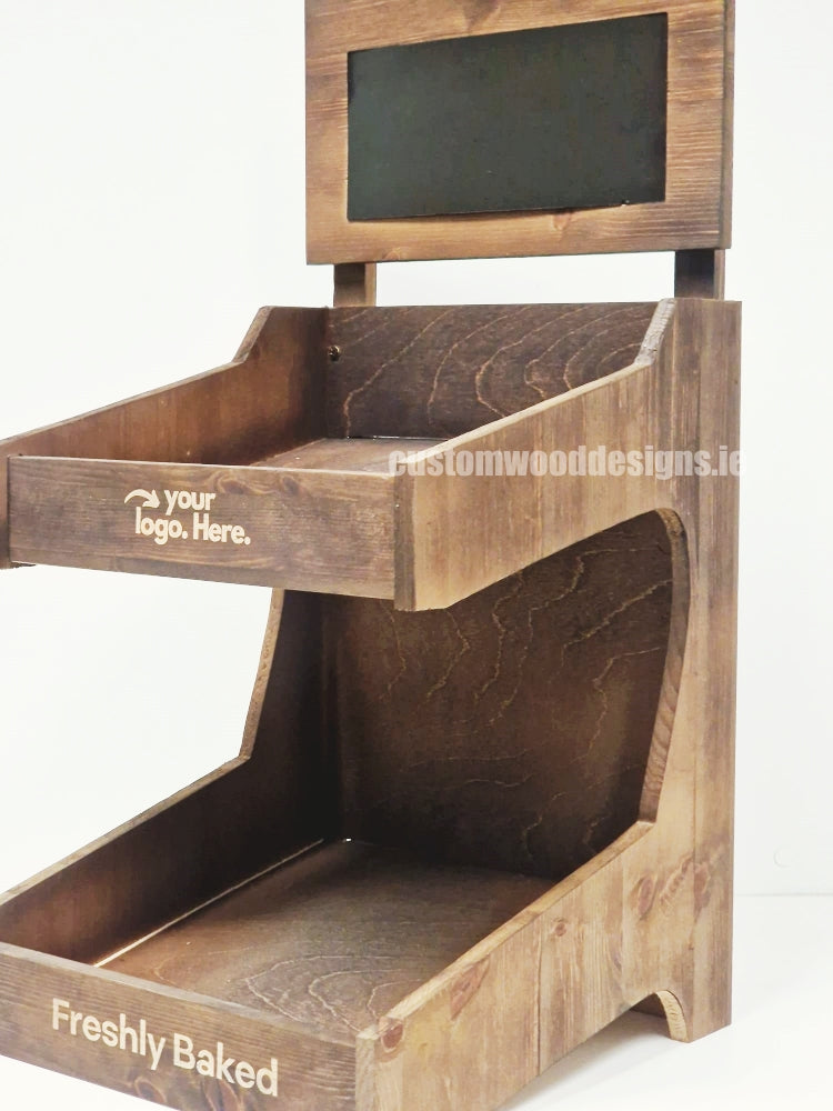 Bespoke wooden counter display unit (CDU)
