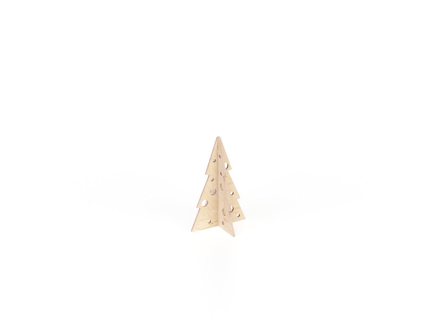 Chris_mini Compact Wooden Display Stand