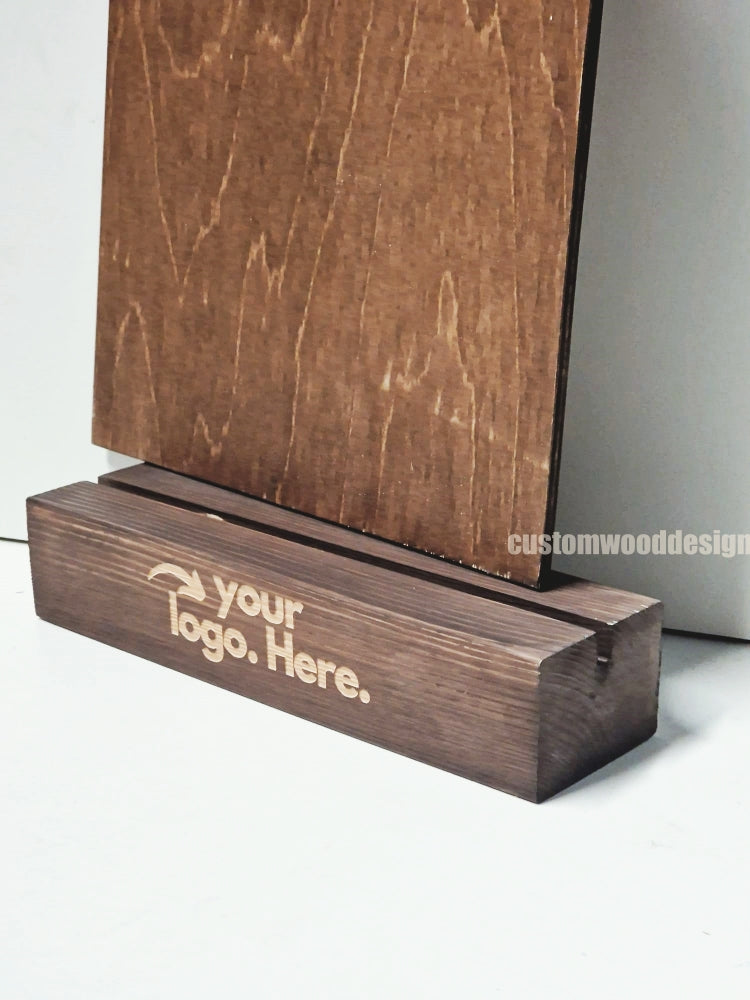 Clipboard Block Set - A4 Rich Brown x10 Custom Wood Designs CustomWoodDesignsIrelandDoublesidedA4sizePointofsaleInformationholderA4clipboardandblocksetInformationDisplayretailhospitalitycorporateCWD_9_1c6b3dfb-b940-4435-9b91-631d7d48c1c7