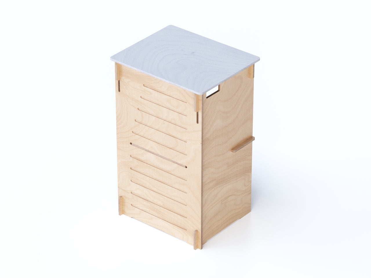 Fiero 600 Dual-Shelf Wooden Display Unit