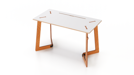 Scrivania White Small Oak - CWDdisplays