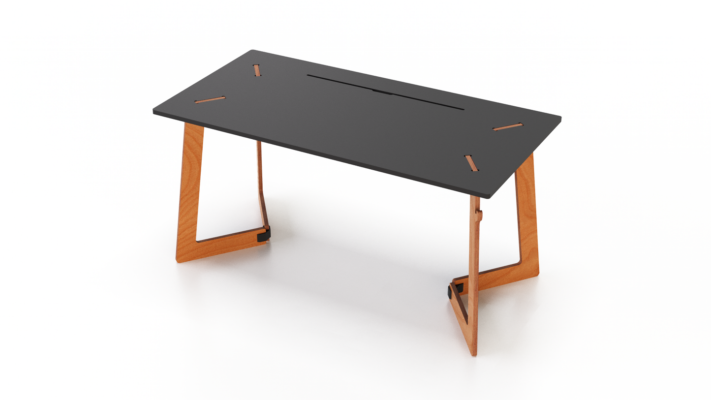Scrivania Black Large Oak - CWDdisplays