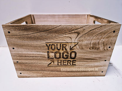 Wooden crate with chalkboard pack of 10 Securit __label: Multibuy default-title-wooden-crate-with-chalkboard-pack-of-10-52248510398807