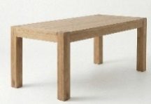 Kilkenny Oak Display Table – Mono Solid Oak Dining Table, solid oak retail display table