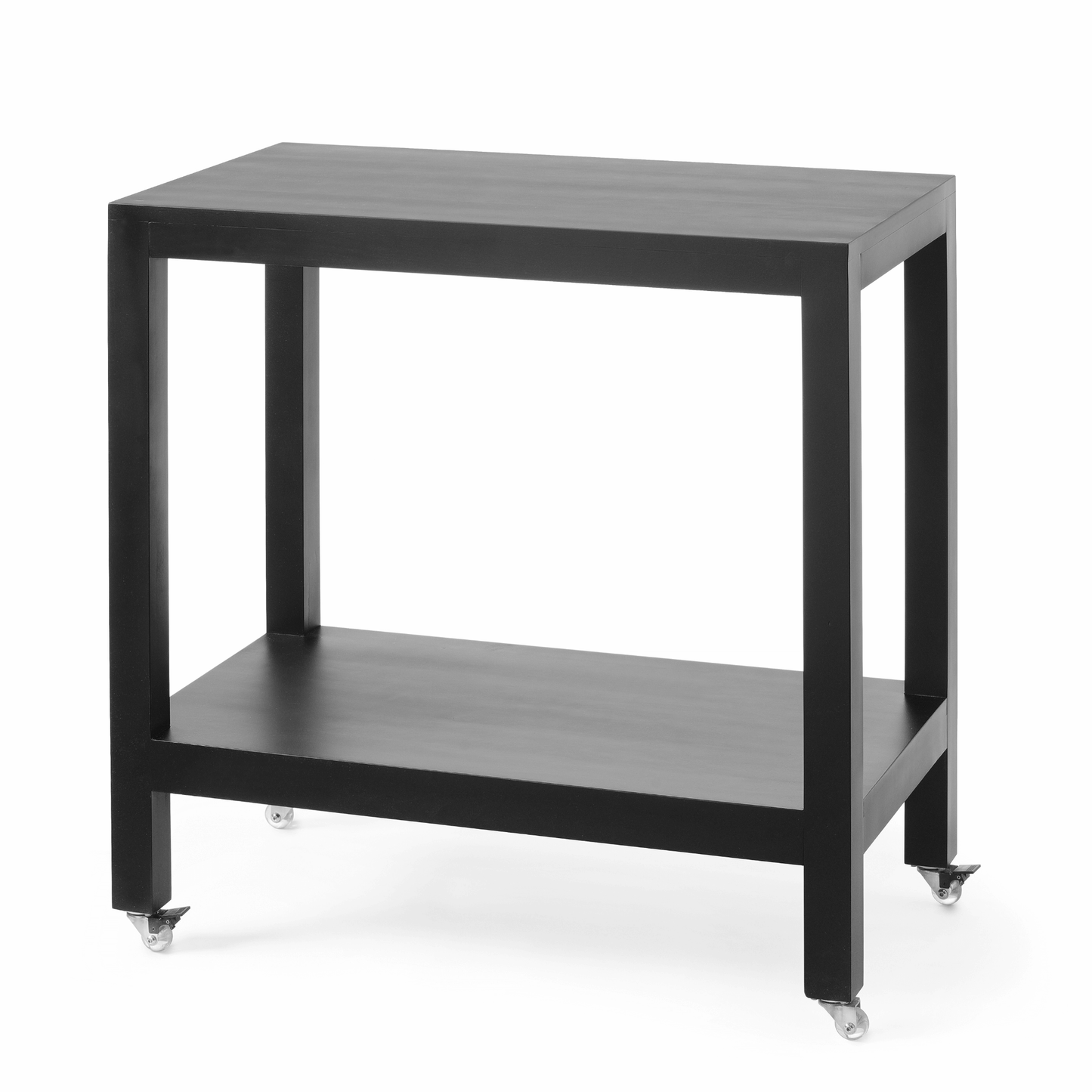 Waiter Trolley Madeira Black 820x460x(h)850 mm - CWDdisplays
