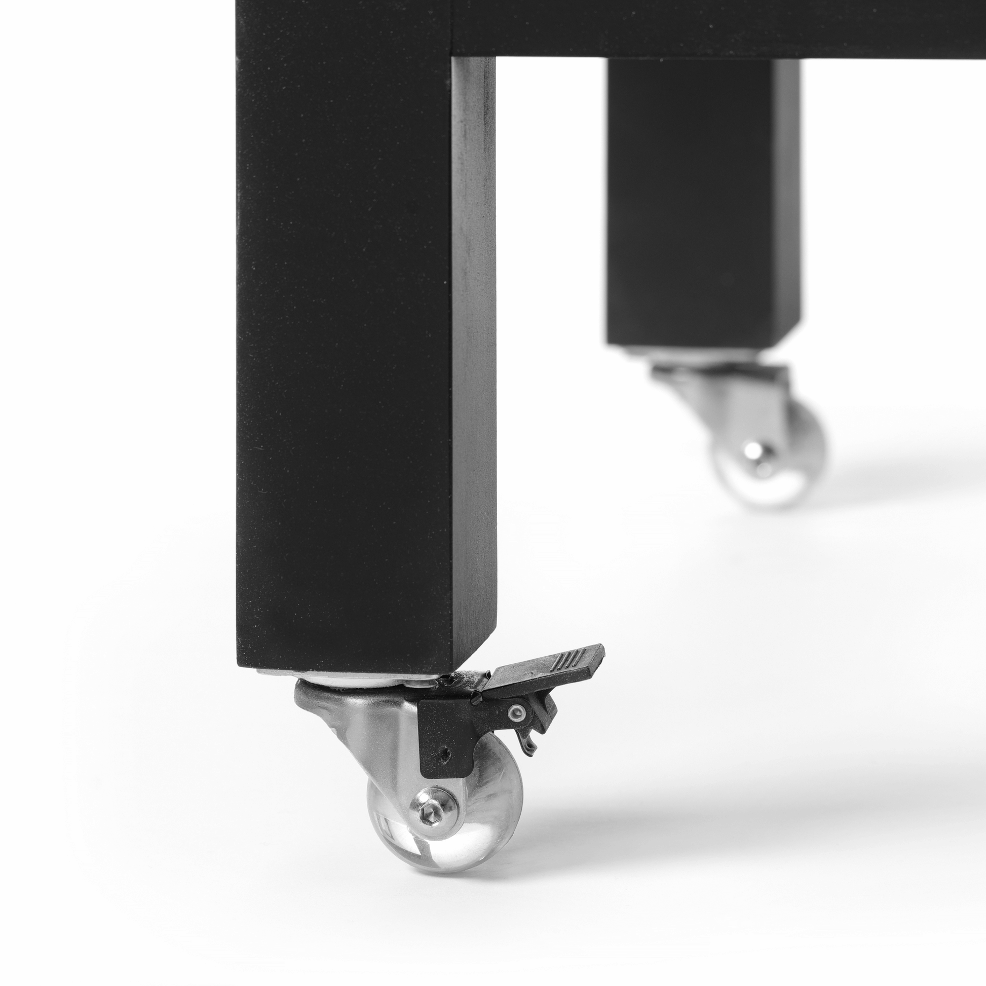 Waiter Trolley Madeira Black 820x460x(h)850 mm - CWDdisplays