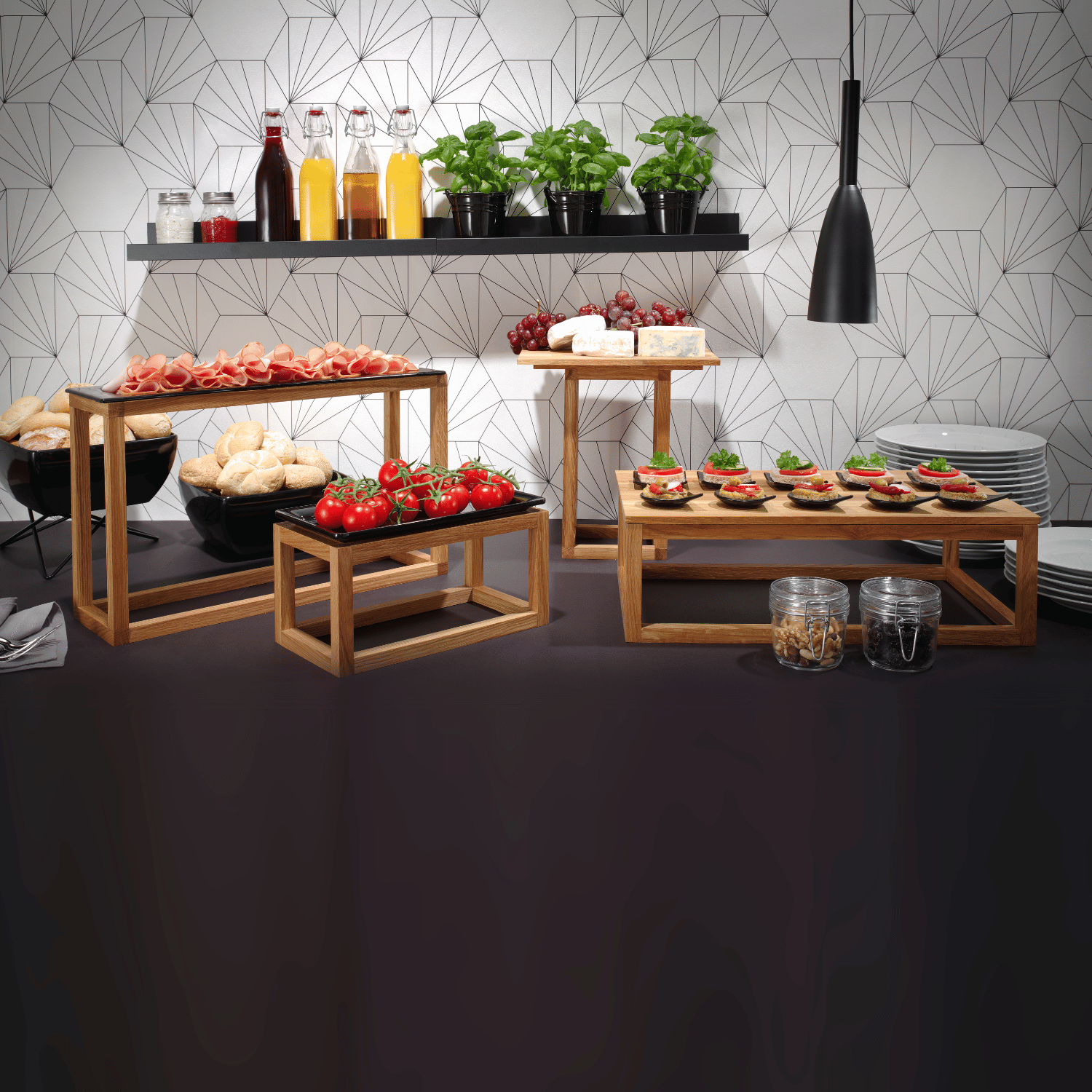 Vetro glass tray GN 1/2 - CWDdisplays
