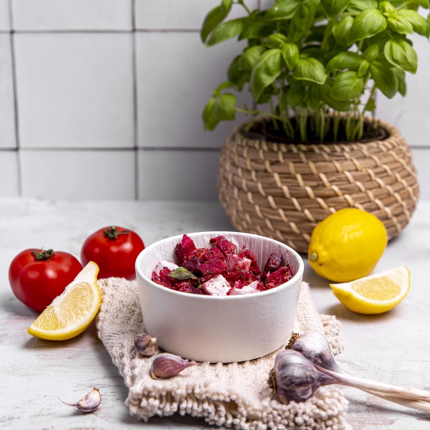 Fine Dine Nordic rectangular plate, 335x205mm, showcasing a sleek, modern design ideal for serving meals.