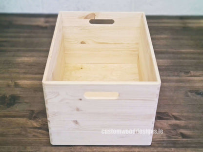 HighFive Pine Wood Box 40 X 30 X 23 cm OB5 Box with Handle pin bedroom deco box room deco wood wooden highfive-pine-wood-box-40-x-30-x-23-cm-ob5custom-wood-designsbox-with-handle-897074_d70e01d9-939c-4d32-b3c4-0ef8b959c83e