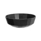 Black Metropolis fruit platter by Fine Dine, 250mm, with a sleek design and ample space for fresh fruit display.