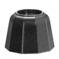 Black Metropolis pedestal base for cake stand, 110x82mm, by Fine Dine, shown in a detailed close-up image.