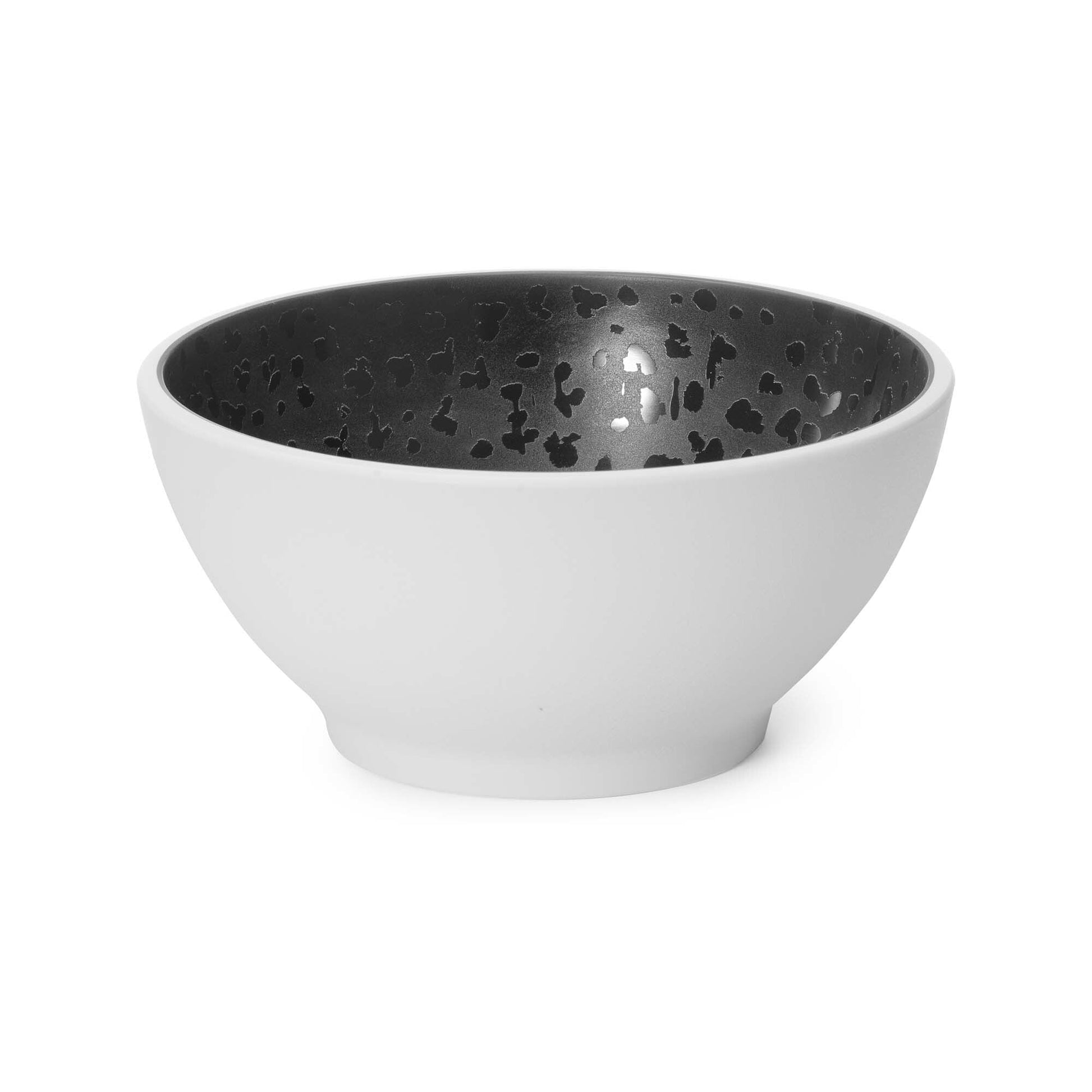 Fine Dine Reflection buffet bowl, 250x110mm, ceramic serving bowl with a glossy reflective finish for buffet presentation.