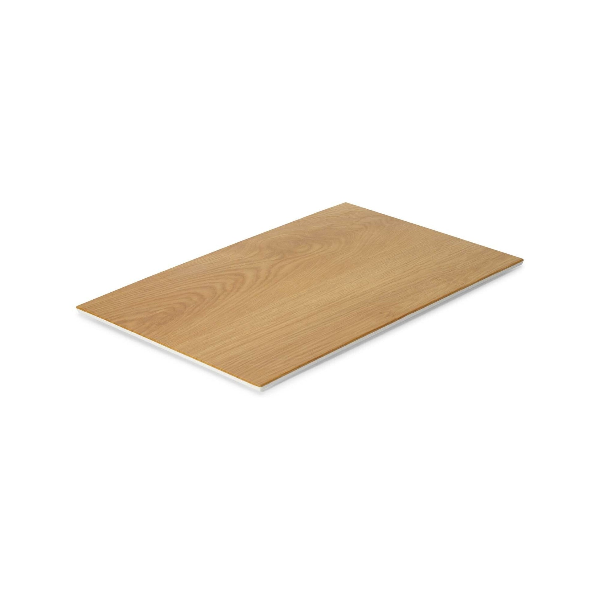 Panama White Buffet Tray by Fine Dine, GN 1/1 size, 530x325mm, shown on a table with food presentation.