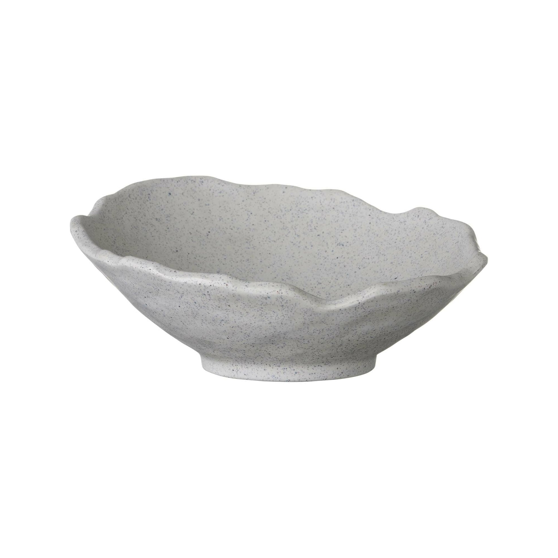 Slanted Bowl Rock, Beige, 282x275x(h)115mm - CWDdisplays