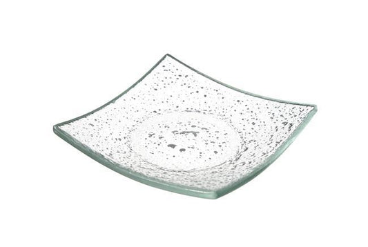 Vetro fingerfood square transparent glass dish, 80x80mm - CWDdisplays