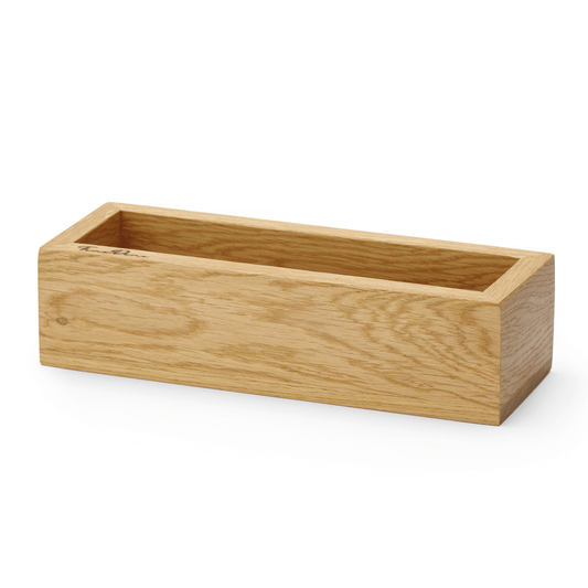 Fine Dine Madeira cutlery box displaying a wooden storage box with compartments for utensils and tableware.