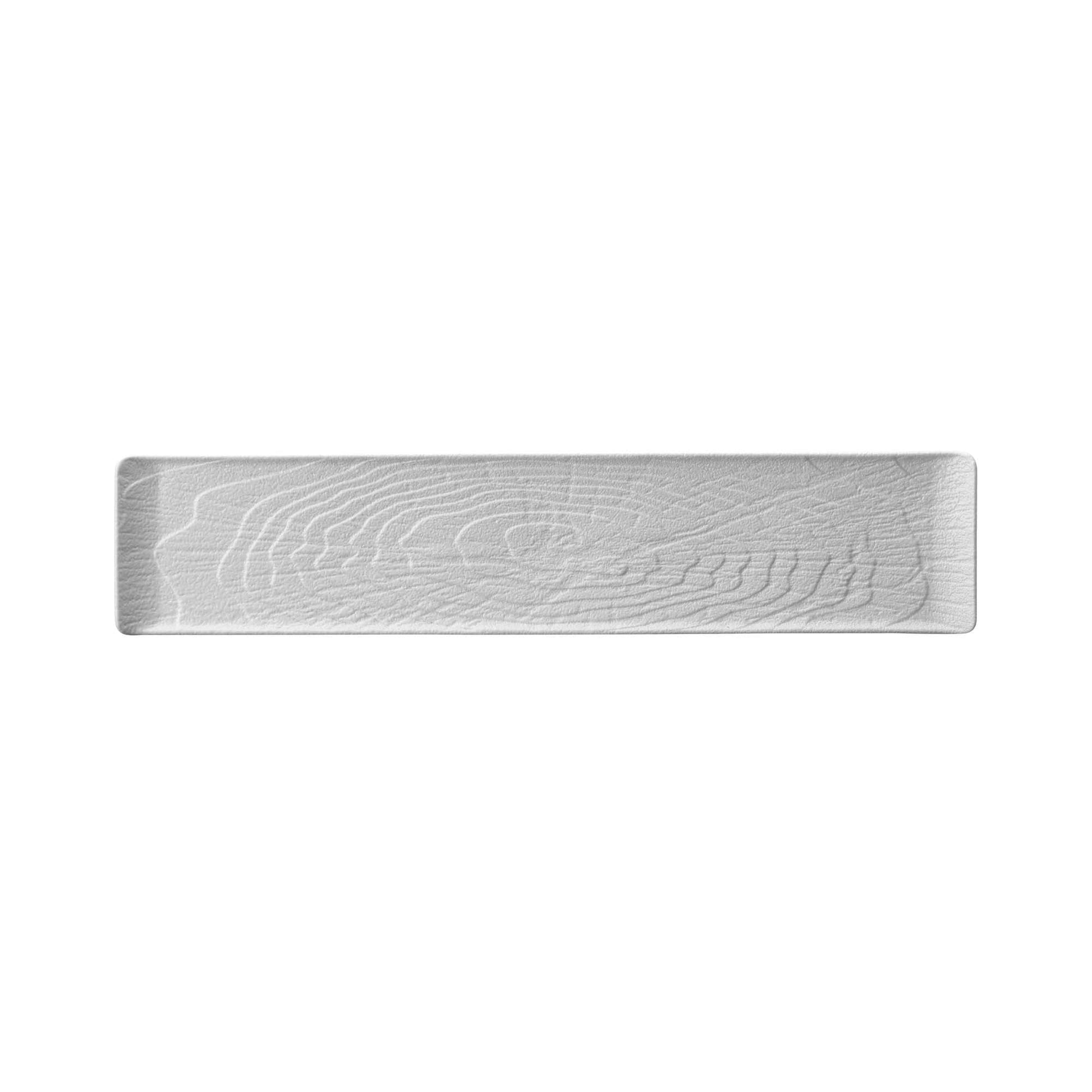Fine Dine Nordic rectangular side dish plate, 468x100mm, ceramic dinnerware with clean lines and modern design.