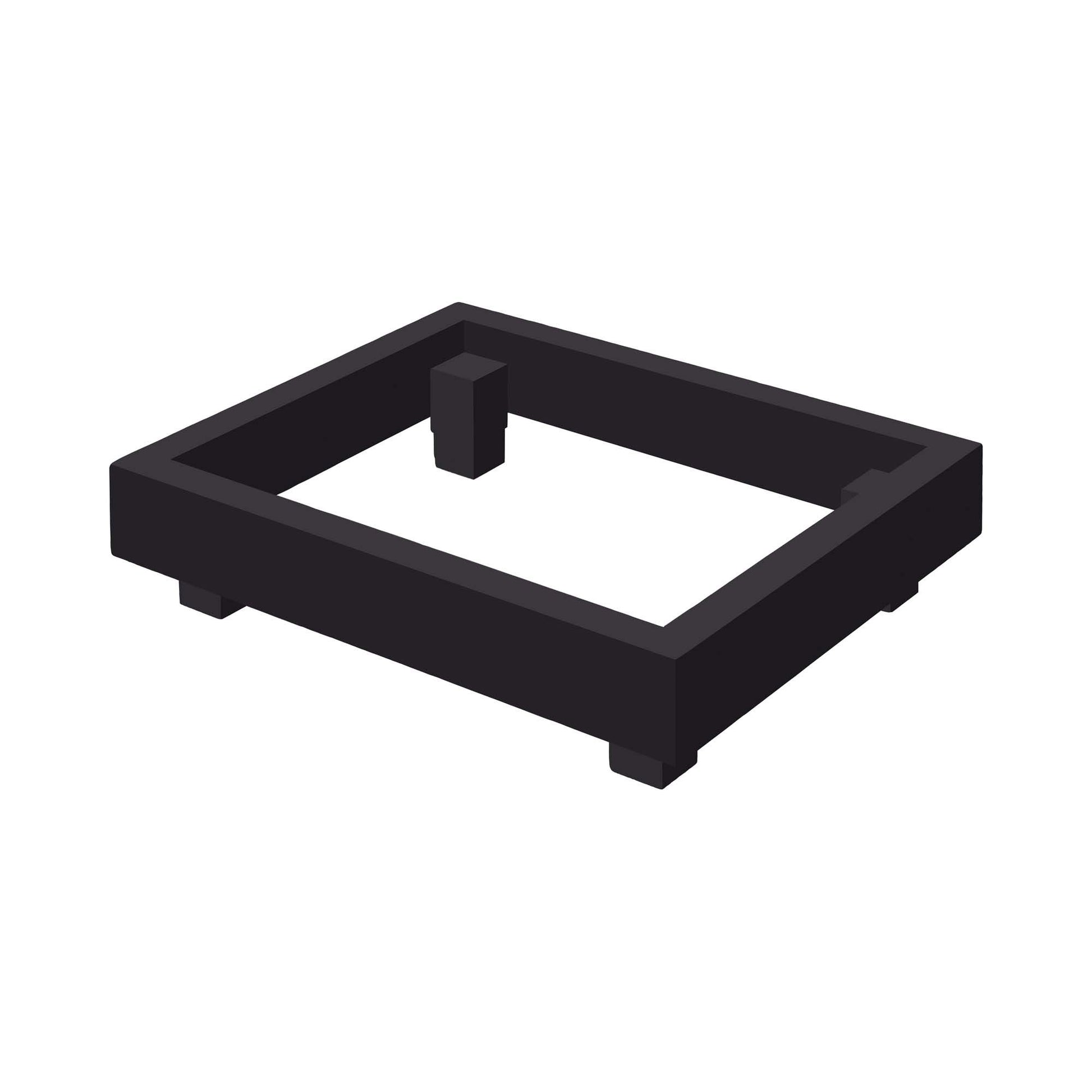 Madeira Black overlay GN 1/2 cover buffet by Fine Dine, showing a sleek black protective cover for gastronorm containers.