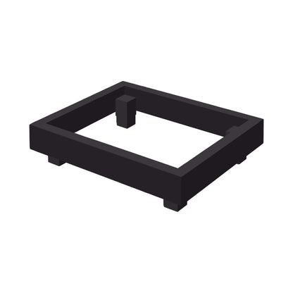 Madeira Black overlay GN 1/2 cover buffet by Fine Dine, showing a sleek black protective cover for gastronorm containers.