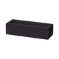 Madeira Black cutlery box by Fine Dine, compact storage container measuring 275x100x70 mm with a sleek black finish.