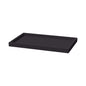 Madeira black buffet tray GN 1/1, 530x325x40 mm by Fine Dine, shown with a sleek, rectangular serving surface.