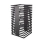 Skiatos buffet column, 17 levels, 250x250x500mm - CWDdisplays
