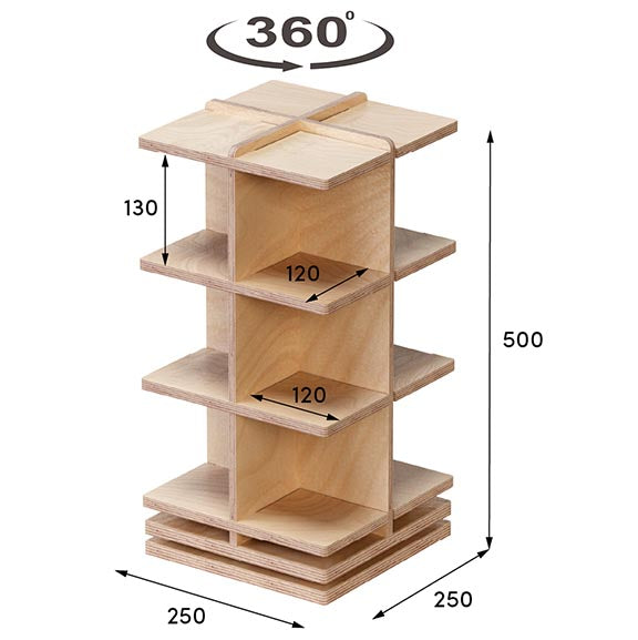 Rotating Countertop Display – Qub - CWDdisplays