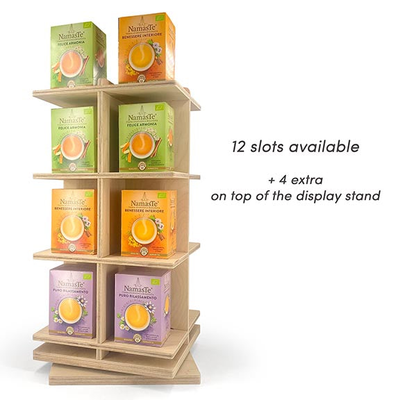Rotating Countertop Display – Qub - CWDdisplays